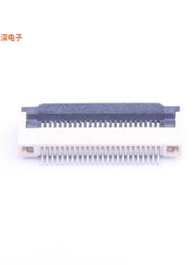 F-FPC0M24P-C310 |原装SMD,P=0.5mm,卧贴FFC/FPC
