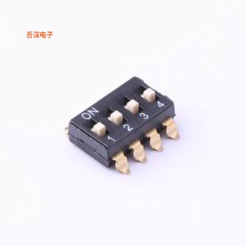 TO-04 |原装SMD-8P,6.3x10.2mm拨码