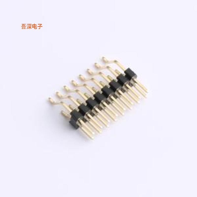 X4621WRS-2x08I-C40D64 |(X4621)2.0双排单塑排针SMD,P=2mm