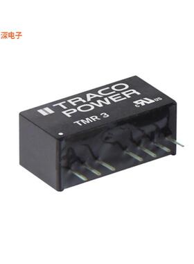 TMR 3-0512 |隔离模块DC DC CONVERTER 12V 3W