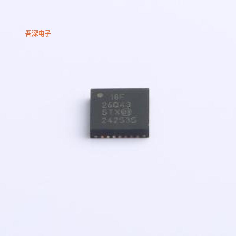 PIC18F26Q43-I/STX 原装|正品VQFN-28(4x4)