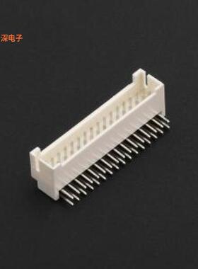 HC-PHB-2*16AW-05 |PHB带卡扣线对板针座弯插,P=2mm