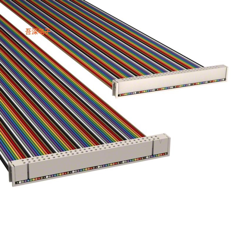 M3AAK-6036R |插口至插口IDC CABLE - MSC60K/MC60M/MSC60K