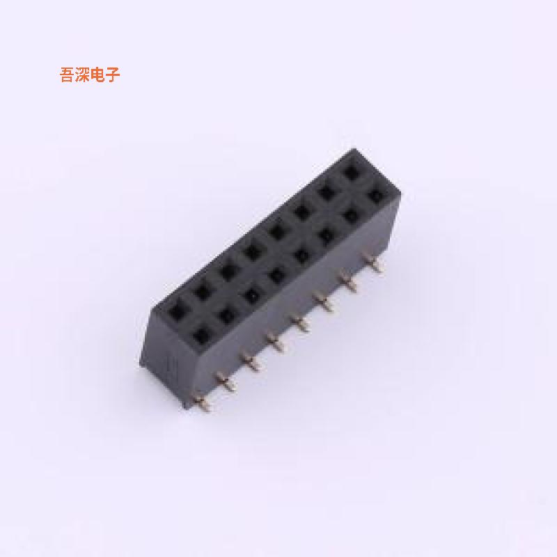 HC-PM254-8.5H-2x8PS |原装SMD,P=2.54mm排母