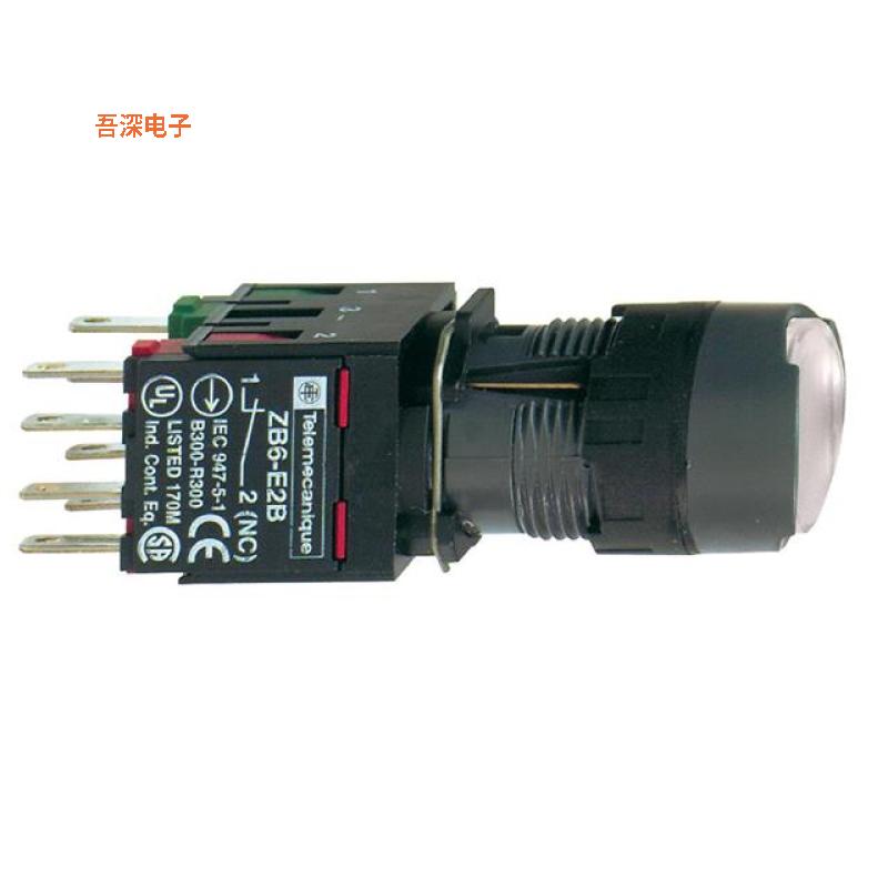 XB6AF1B5B |前面板安装COMPLETE ILLUMINATED PUSH BUTTON