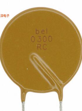 0ZRC0300FF1A |聚合物PTC RESET FUSE 90V 3A RADIAL