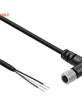 10-03633 |插座，直角CIRC CBL 3POS RCPT RA TO WIRE 6'