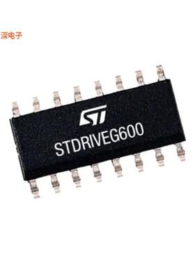 STDRIVEG600 |半桥IC HALF BRIDGE DRVR 5.5A/6A 16SO