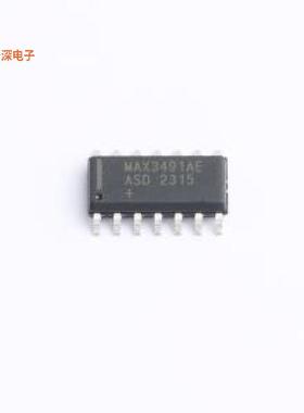 MAX3491AEASD+T |原装SOIC-14IC TRANSCEIVER FULL 1/1 14SOIC