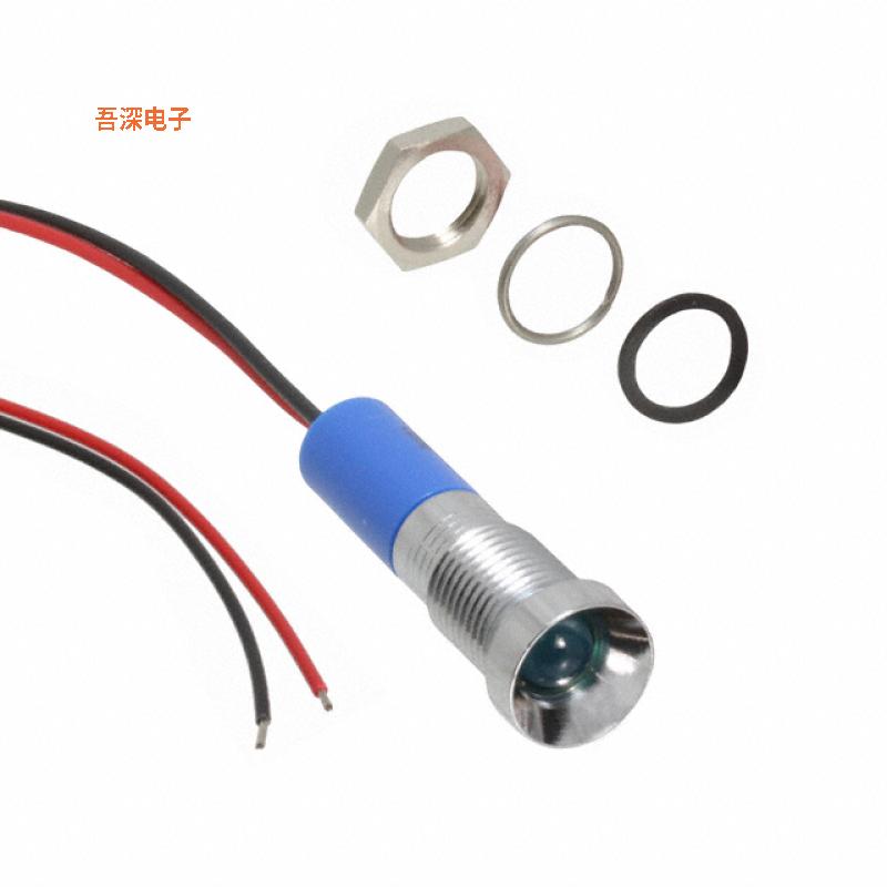 Q8R3CXXB24E |LEDLED PM INDICATOR RECESSED BLUE