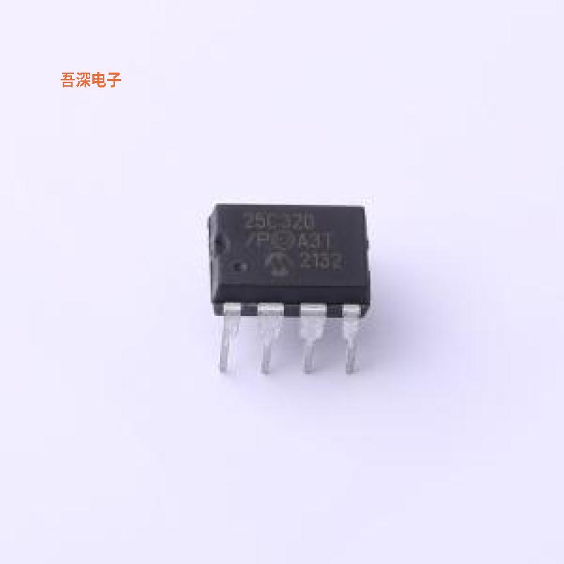 25C320/P |原装PDIP-8IC EEPROM 32KBIT SPI 3MHZ 8DIP