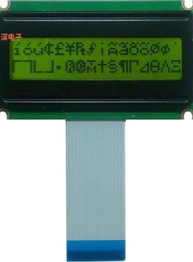 GFC1602AB-YPAEESB05 |32.016X2STN-YYELLOW GREEN58X34X9