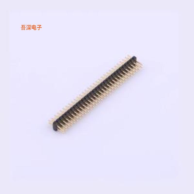 X1321WV-2x30J-C30D23 |排针上针C3.0 下针2.3mm,6T料,Au足1u