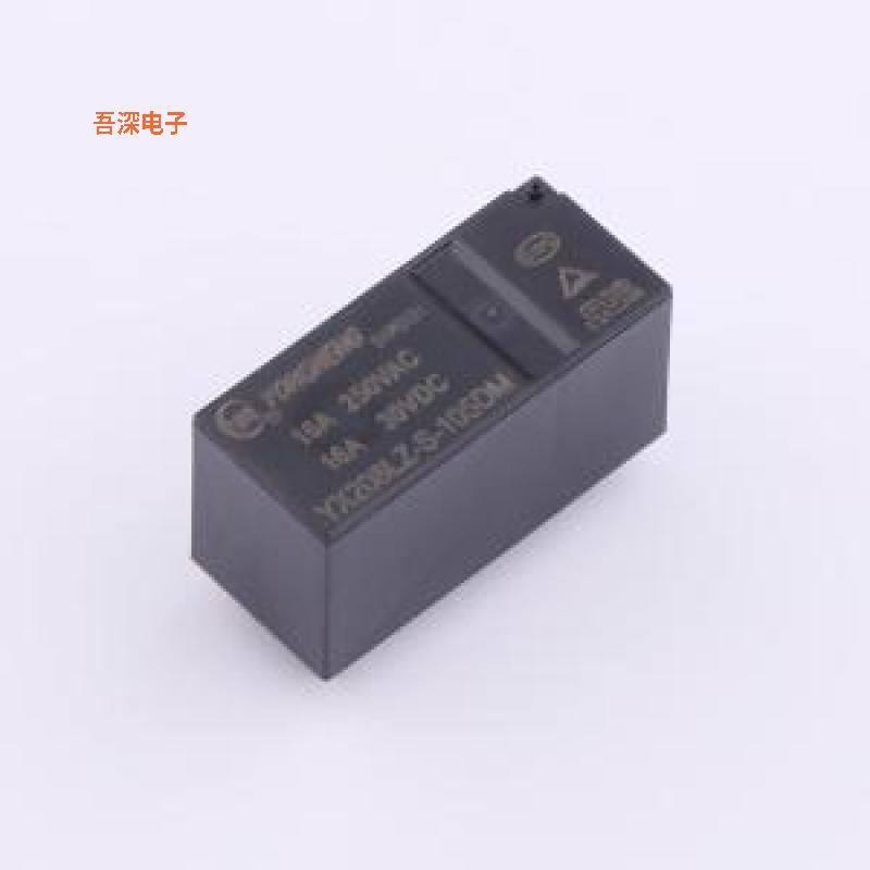 YX208LZ-S-105DM |功率继电器电流16A,5VDC,1组常开，0.4W