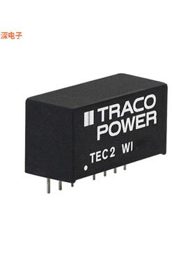 TEC 2-1223WI |隔离模块DC DC CONVERTER +/-15V 2W