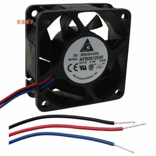 AF00 12VDC 12VDCFAN 60X25.4MM WIRE AXIAL AFB0612GH