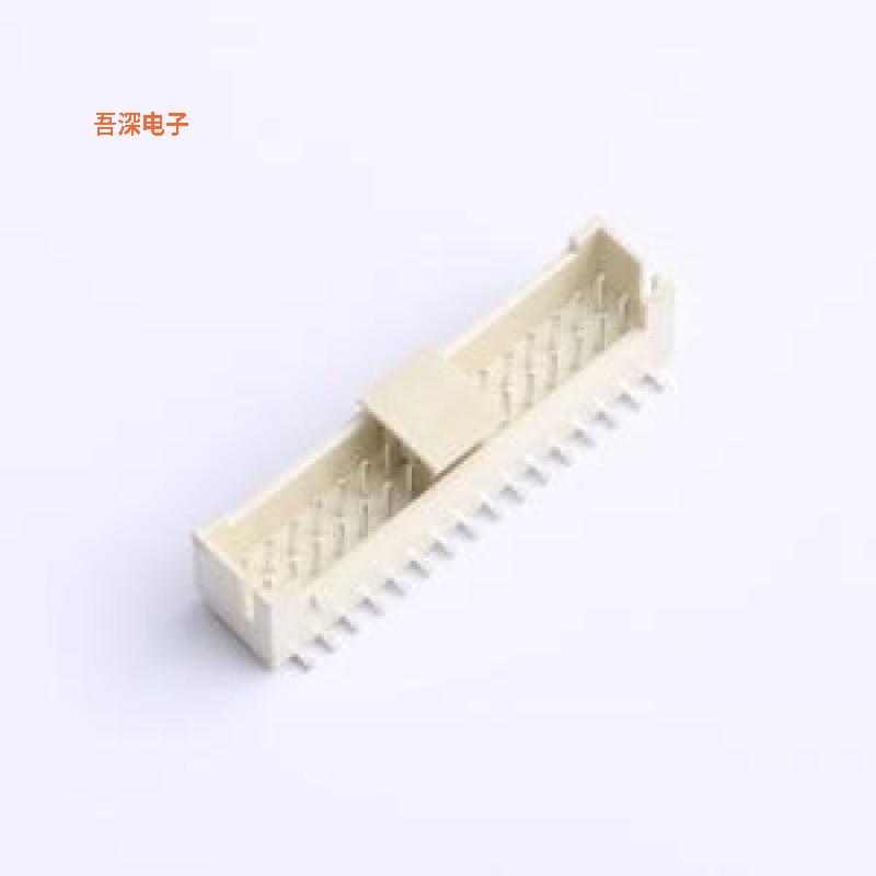 WAFER-PHB2.0-32PLB-GM |带扣 加盖线对板针座SMD,P=2mm