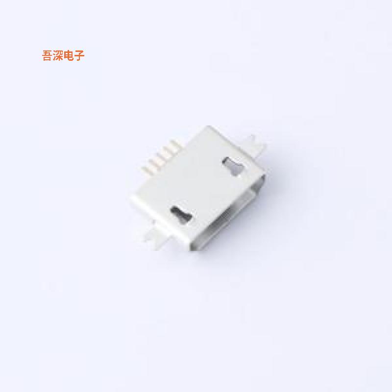 MICRO 2PCB1.6 ZB |沉板1.6 2脚贴片 平口USBSMD