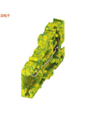 3042612 |插座，公形引脚TERM BLOCK RCPT 1POS