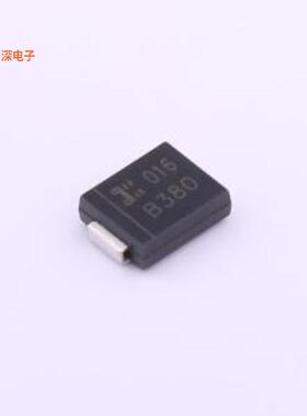 B380-13-F |原装SMC(DO-214AB)DIODE SCHOTTKY 80V 3A SMC