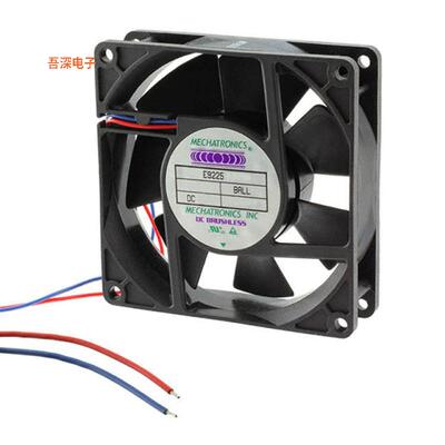 E9225X24B-FSR-L17|24VDCFAN AXIAL 92X25MM 24VDC WIR