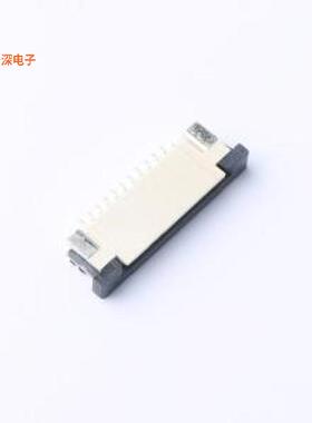 FPC10-S1.0-11AH2.5 |原装SMD,P=1mm,卧贴FFC/FPC