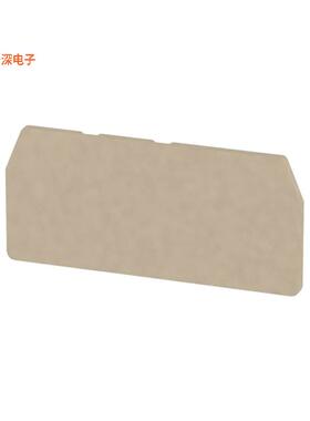 1776060000 |端板，导轨型CONN TERM BLK END PLATE RAIL BG