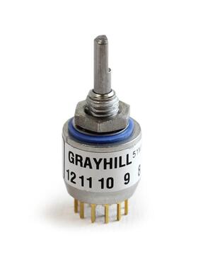 51MT30-01B12S |12SWITCH ROTARY 12POS 150MA 115V