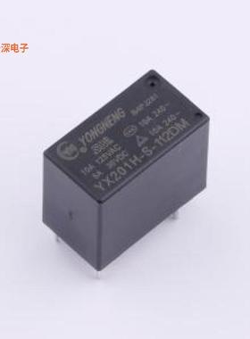 YX201H-S-112DM |功率继电器电流10A,12VDC,1组常开，0.45W