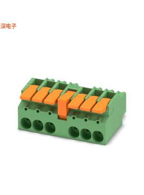 1716841 |插头，母插口TERM BLOCK PLUG 6POS 10.16MM