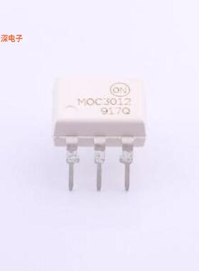MOC3012M |原装DIP-6TRIAC OUTPUT OPTOCOUPLER, 5300V