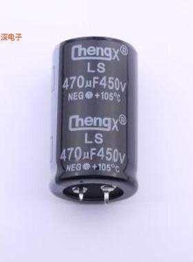 LS477M450P50RR0VH2SPV |原装插件,D30xL50mm牛角型电解