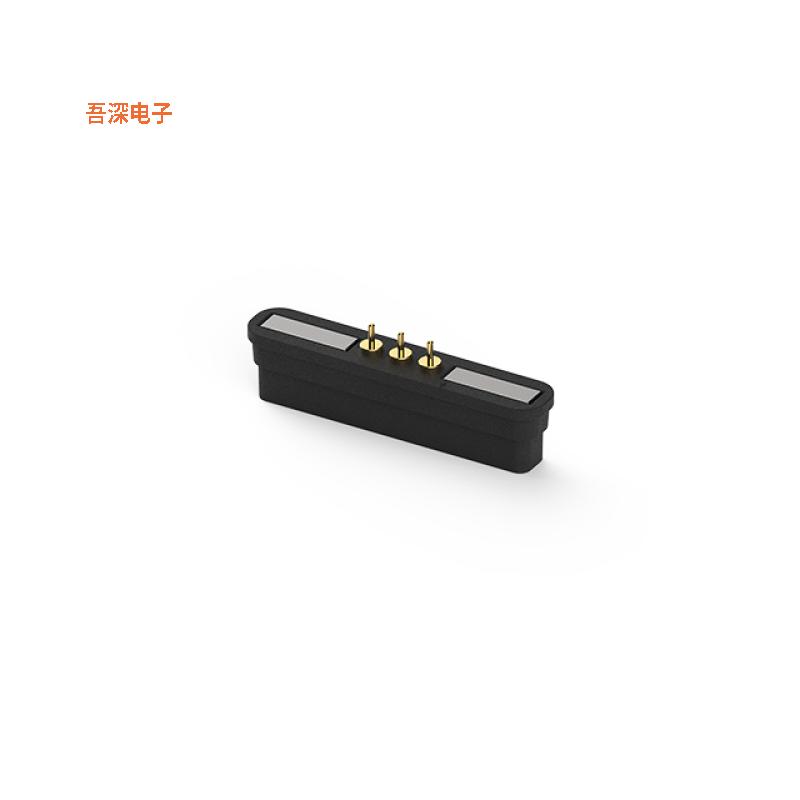 303D-L255M03 |原装全新POGO PIN MAGNET TYPE, 3P, 25.5X4