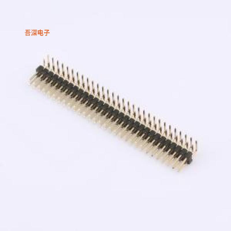 X6521WR-2x30H-C60D30 |原装弯插,P=2.54mm排针