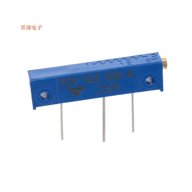 M70Y103KB25 |10 kOhmsTRIMMER 10K OHM 0.5W WIRE LEADS