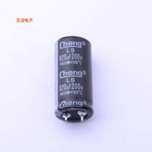 LS827M200N45RR0VH2SP0 |原装插件,D22xL45mm牛角型电解电容