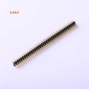 插件 X4621WV 原装 C40D28 P=2mm排针 2x37I