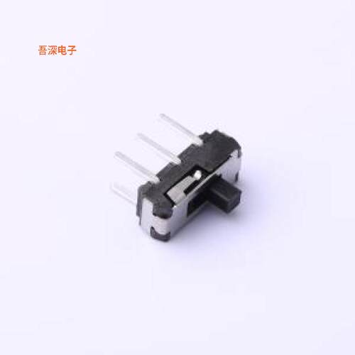MSS22D18G2 125 |滑动6脚两档，直插，手柄高度2.0mm，黑柄