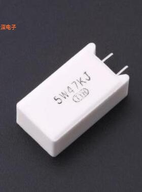 SQM5W47KJB1 |5W,25x13x9mm插件插件,P=5mm