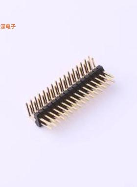 X1321WR-2x16J-C40D18 |原装弯插,P=1.27mm排针