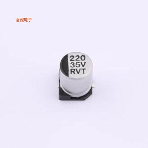 RVT1V221M0607|原装SMD,D6.3xL7.7mm贴片型铝电