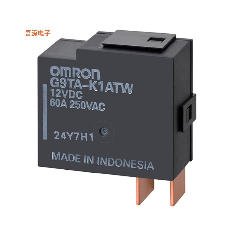 G9TA-K1ATW DC12 |自由悬挂RELAY GEN PURPOSE SPST 60A 12V