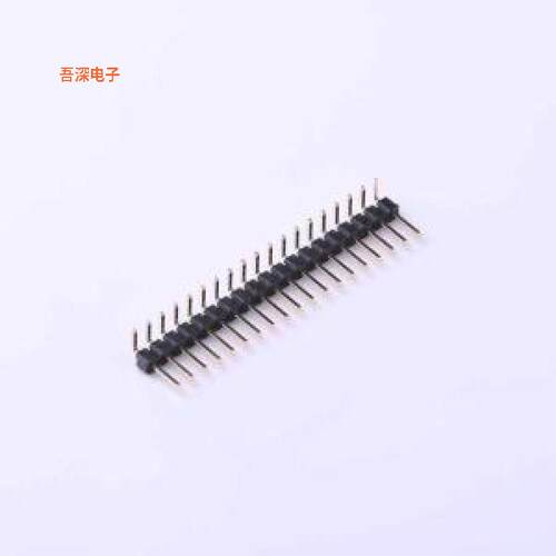 X6511WR-19H-C60D30R2 |高镀金 抗氧化排针弯插,P=2.54mm
