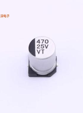 VT1E471M-CRF10 |原装SMD,D8xL10.5mm贴片型铝电解