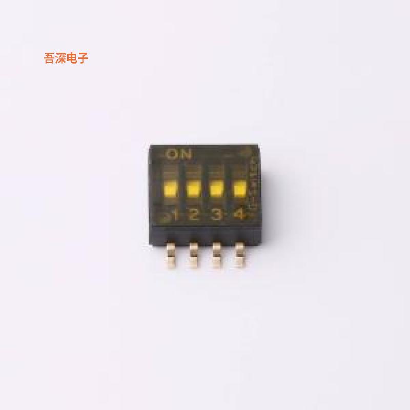 DV7SA-04F-01 |原装SMD,6.21x5.7x2.1mm拨码