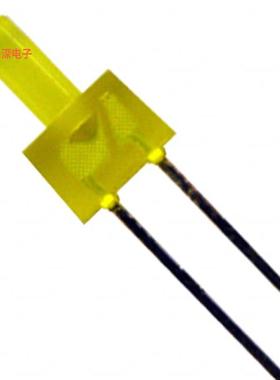 XLUY13D |黄色 YL DIFFUSED FLAT TOP  T/H