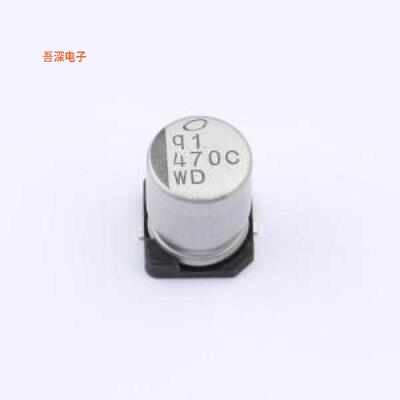 UWD1C471MCL1GS|原装SMD,D8xL10mmCAP ALUM 470UF 20% 16V SM