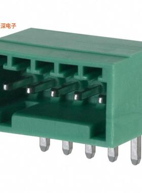 1881477 |原装全新插拔式接线 间距2.5mm 1x5Pin 弯插 镀锡