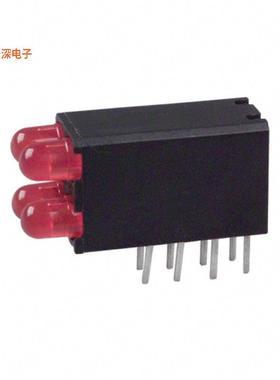 5690101111F |红色（x 4） CBI 3MM 2X2 RED RA PC MNT