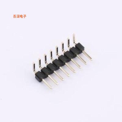 PZ200R-11-08P |排针2.00mm间距 弯插 1x08位排针弯插,P=2mm